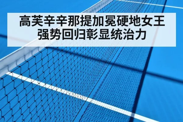 hard court tennis match